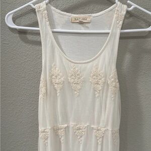 Black Swan Ivory Lace Dress XS Boho